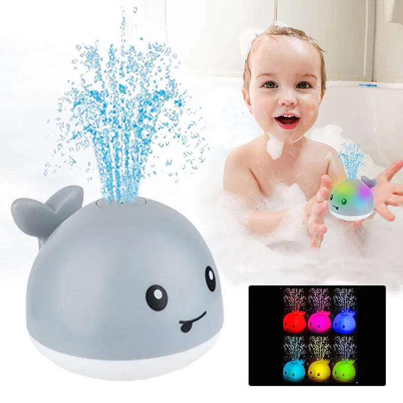 AquaWhale Kids®: Magical Whale with Light and Automatic Sprinkler for Bath 2671033687
