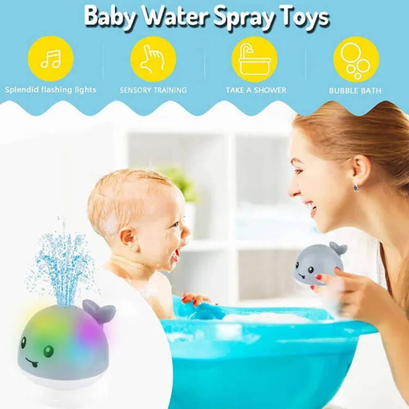 AquaWhale Kids®: Magical Whale with Light and Automatic Sprinkler for Bath 2671033687
